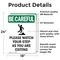 Signmission Safety Culture Sign, 18 in Width, Vinyl Decal, Rectangle OS-2PACK-BC-D-1824-V-10129 - alternate 6